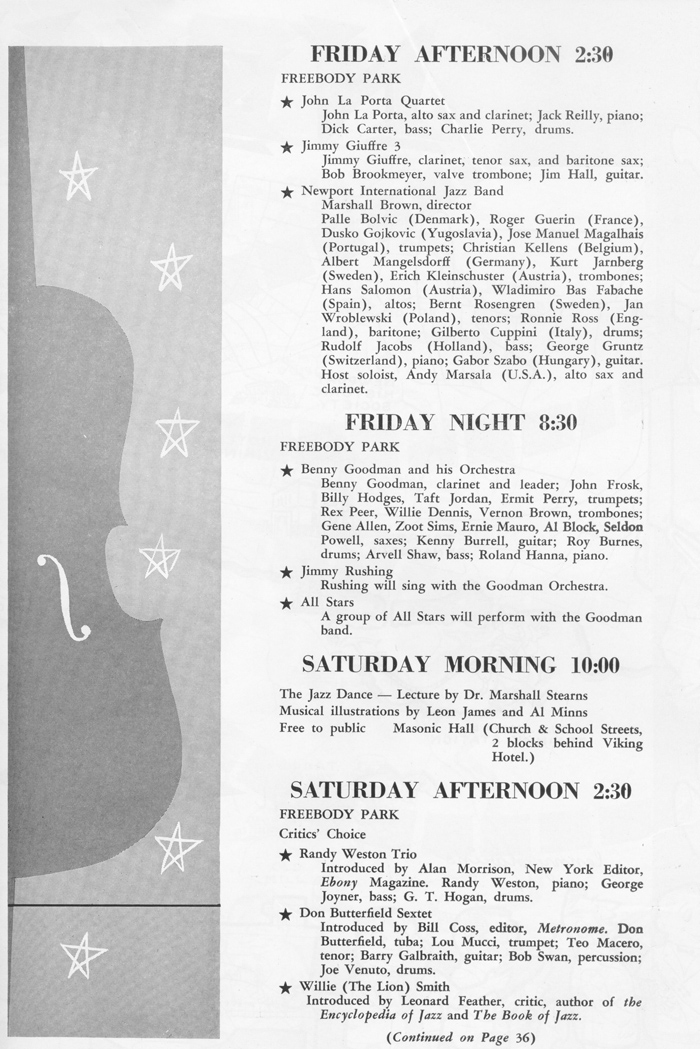 Newport Jazz Festival 1958
